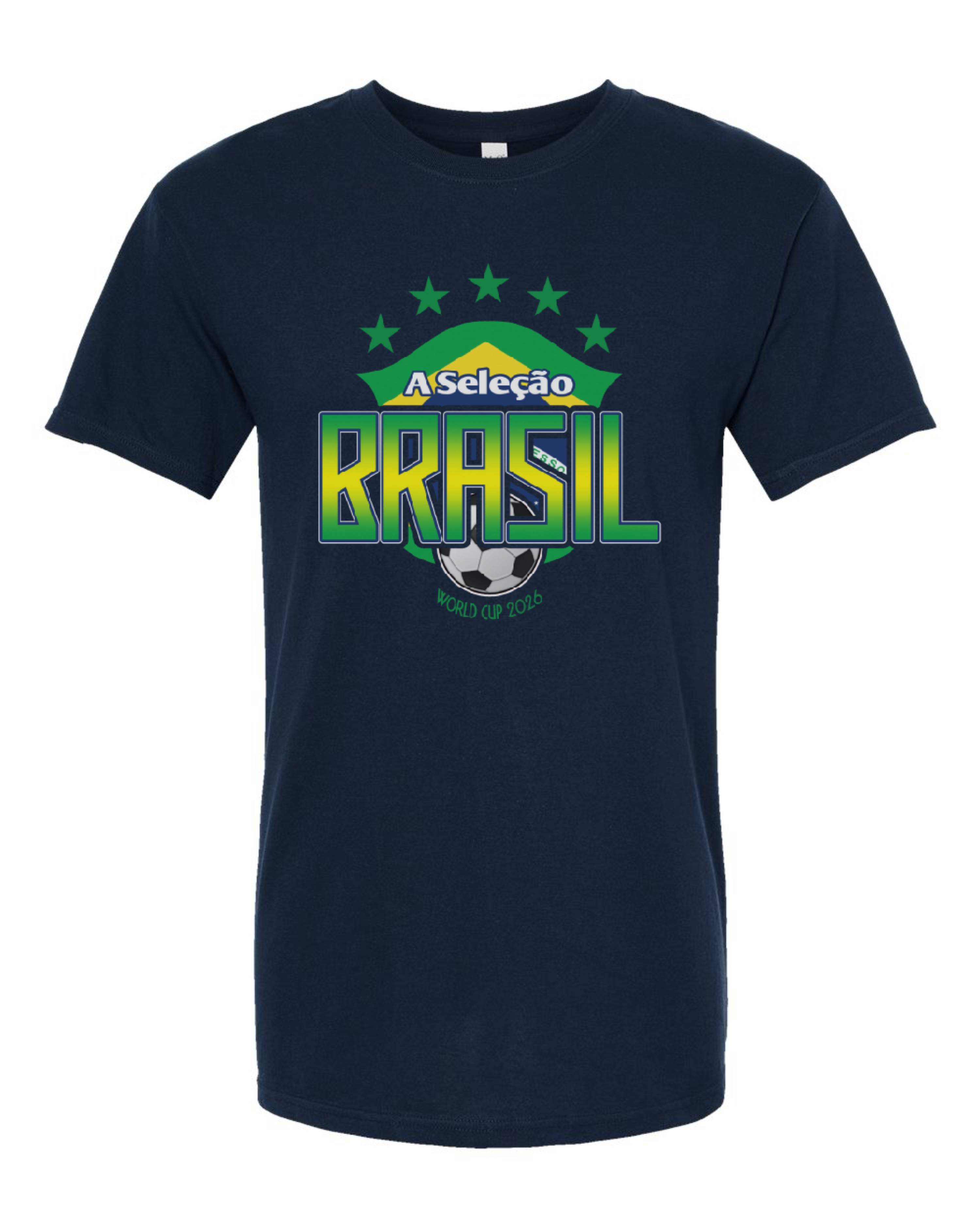 Brazil 2026 World Cup Fan T-Shirt – A Seleção Soccer Tee