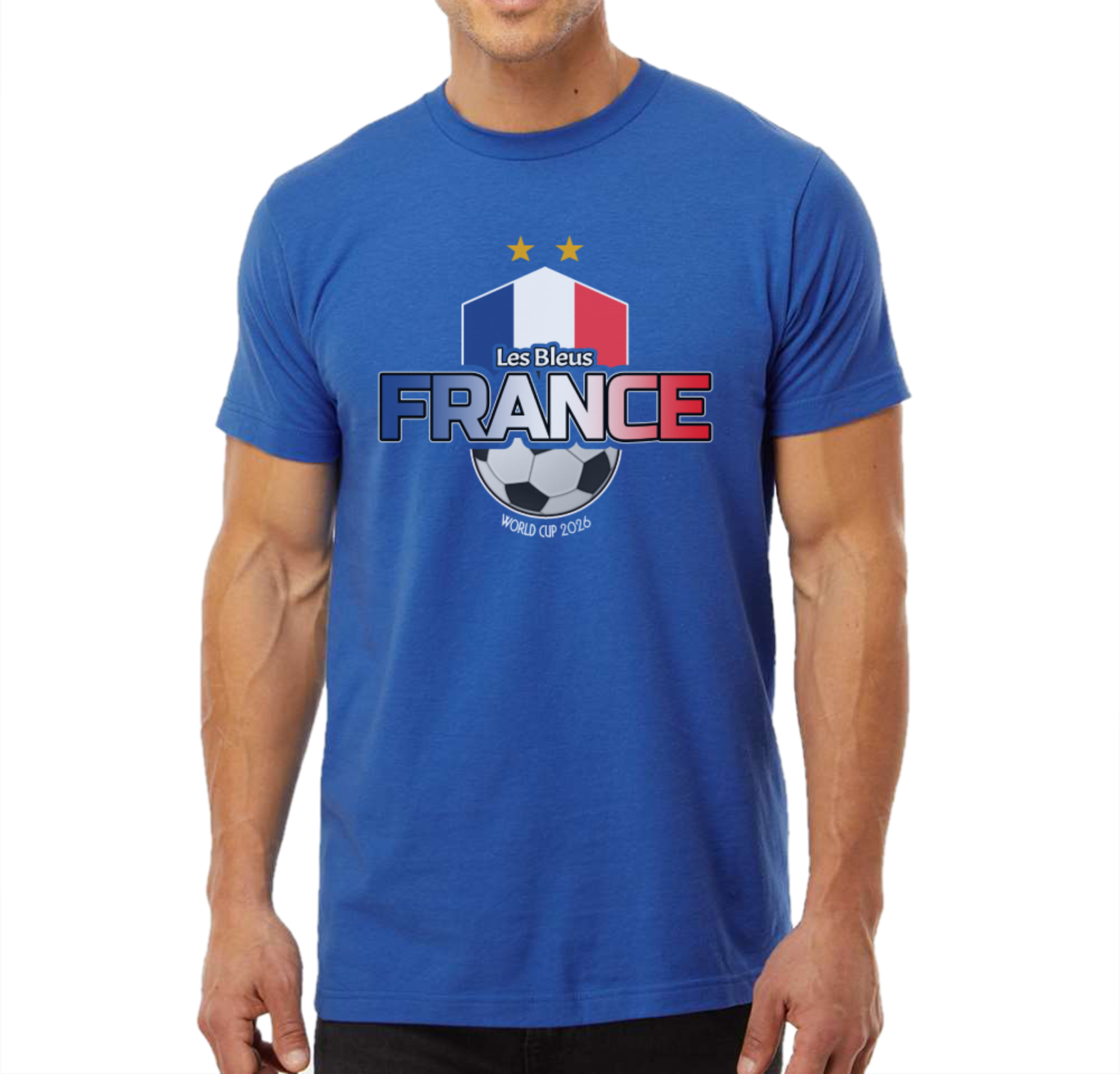 France 2026 World Cup Fan T-Shirt – Les Bleus Soccer Tee