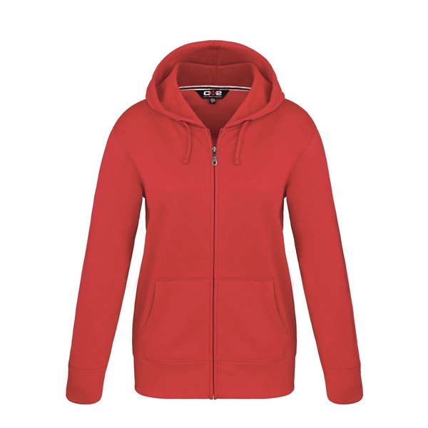 L00668 - Cypress Creek - Ladies Polyester Full Zip Hoodie