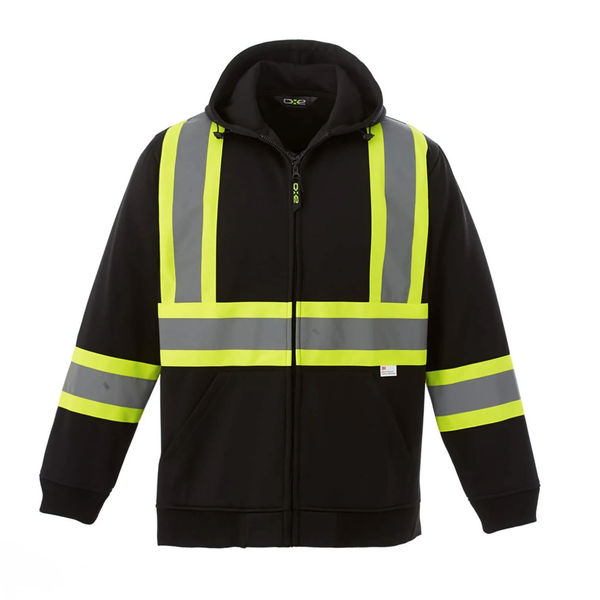L00682 - Freedom - Men's Hi-Vis Full Zip Fleece Hoodie