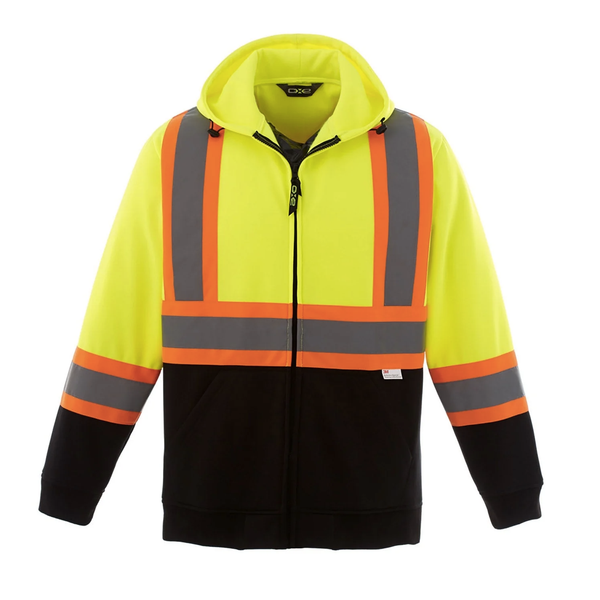 L00682 - Freedom - Men's Hi-Vis Full Zip Fleece Hoodie