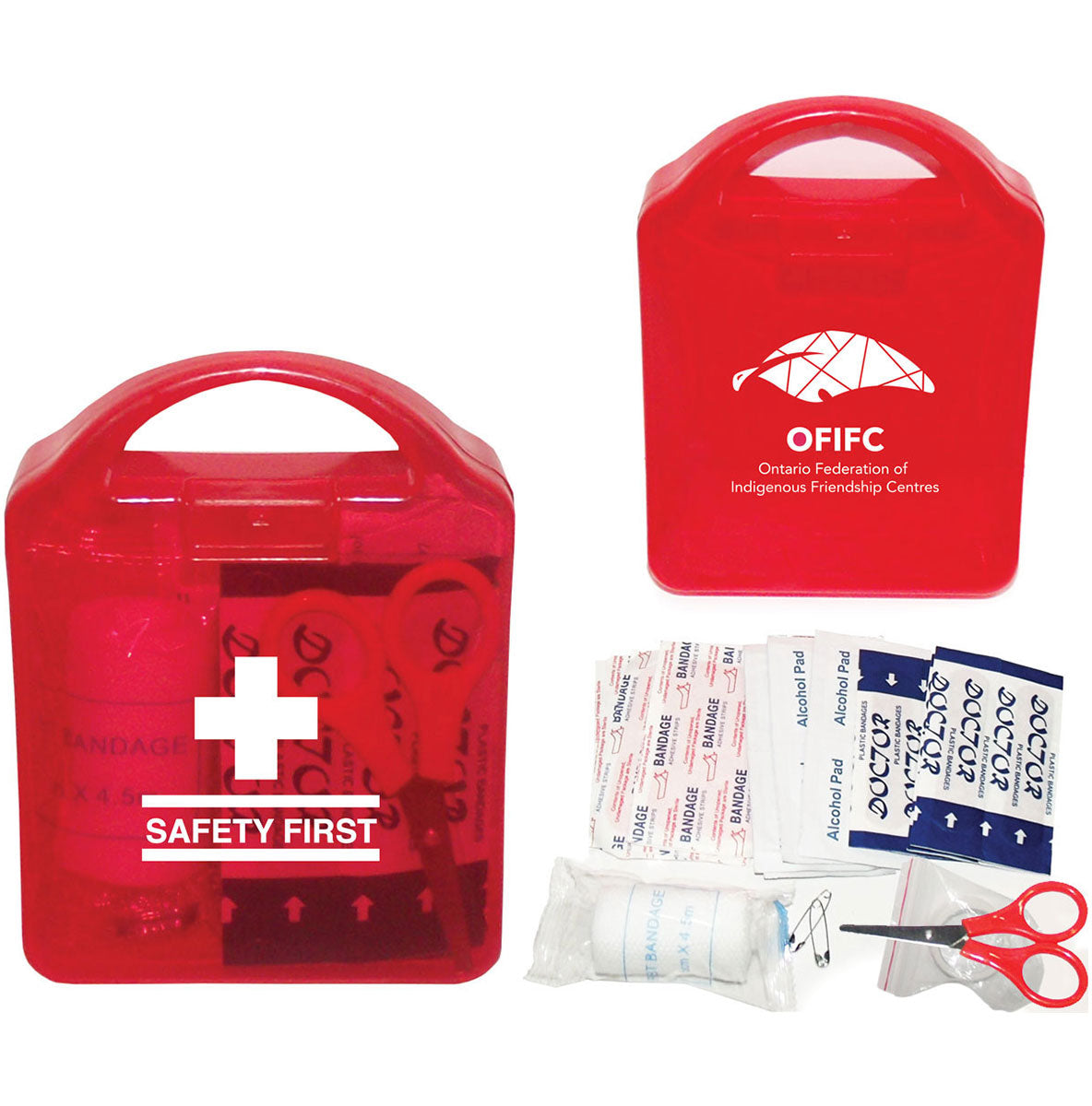 MINI SAFETY TRAVEL FIRST AID BOX - promopig