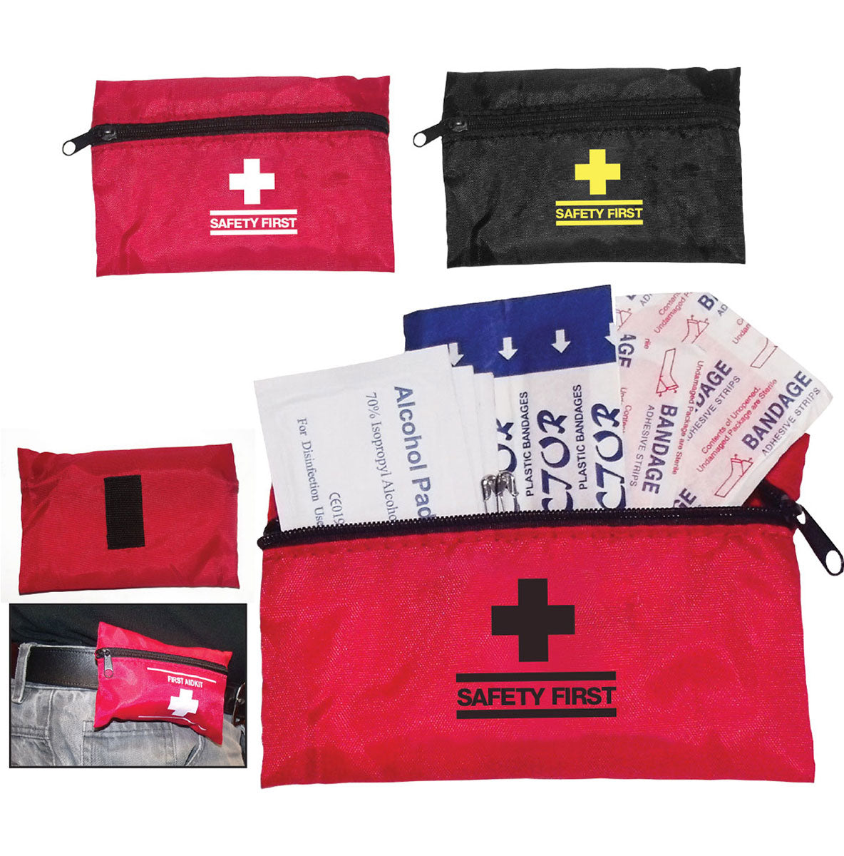 MINI TRAVEL FIRST AID POUCH - promopig