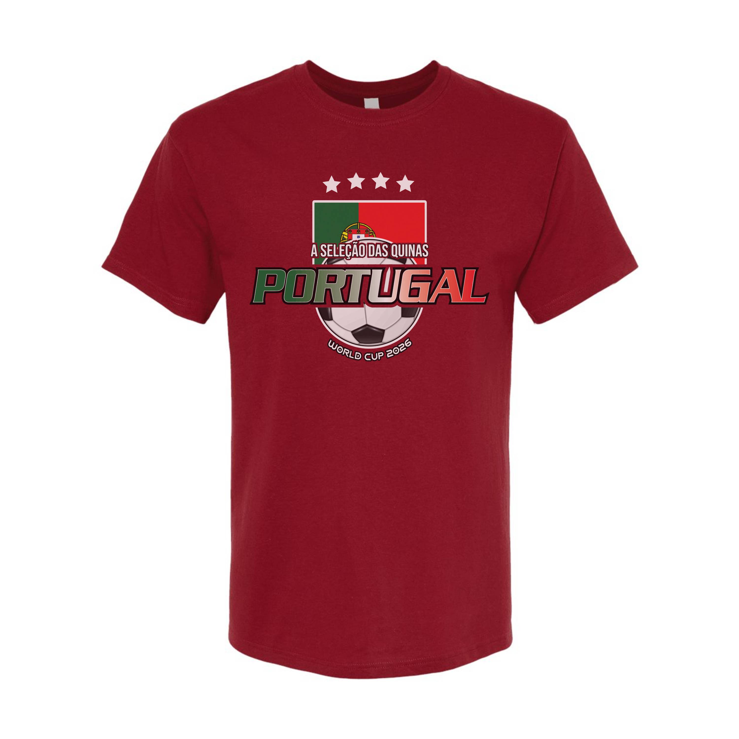 Portugal 2026 World Cup Fan T-Shirt – A Seleção das Quinas Soccer Tee
