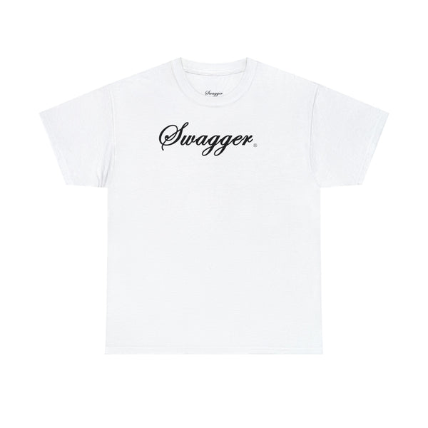Swagger Tshirt -  White With Black Logo