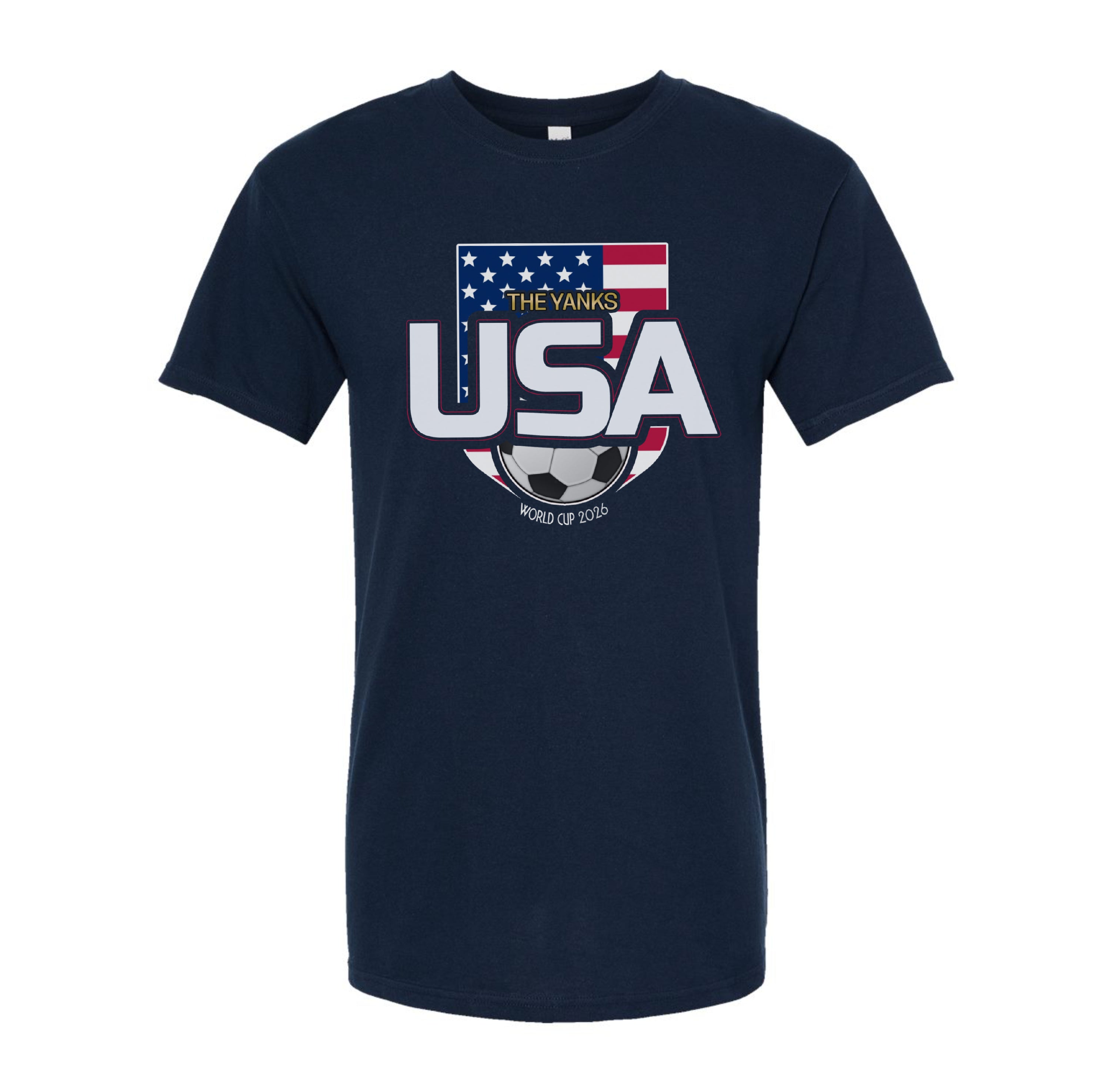 USA 2026 World Cup Fan T-Shirt – The Yanks Soccer Tee