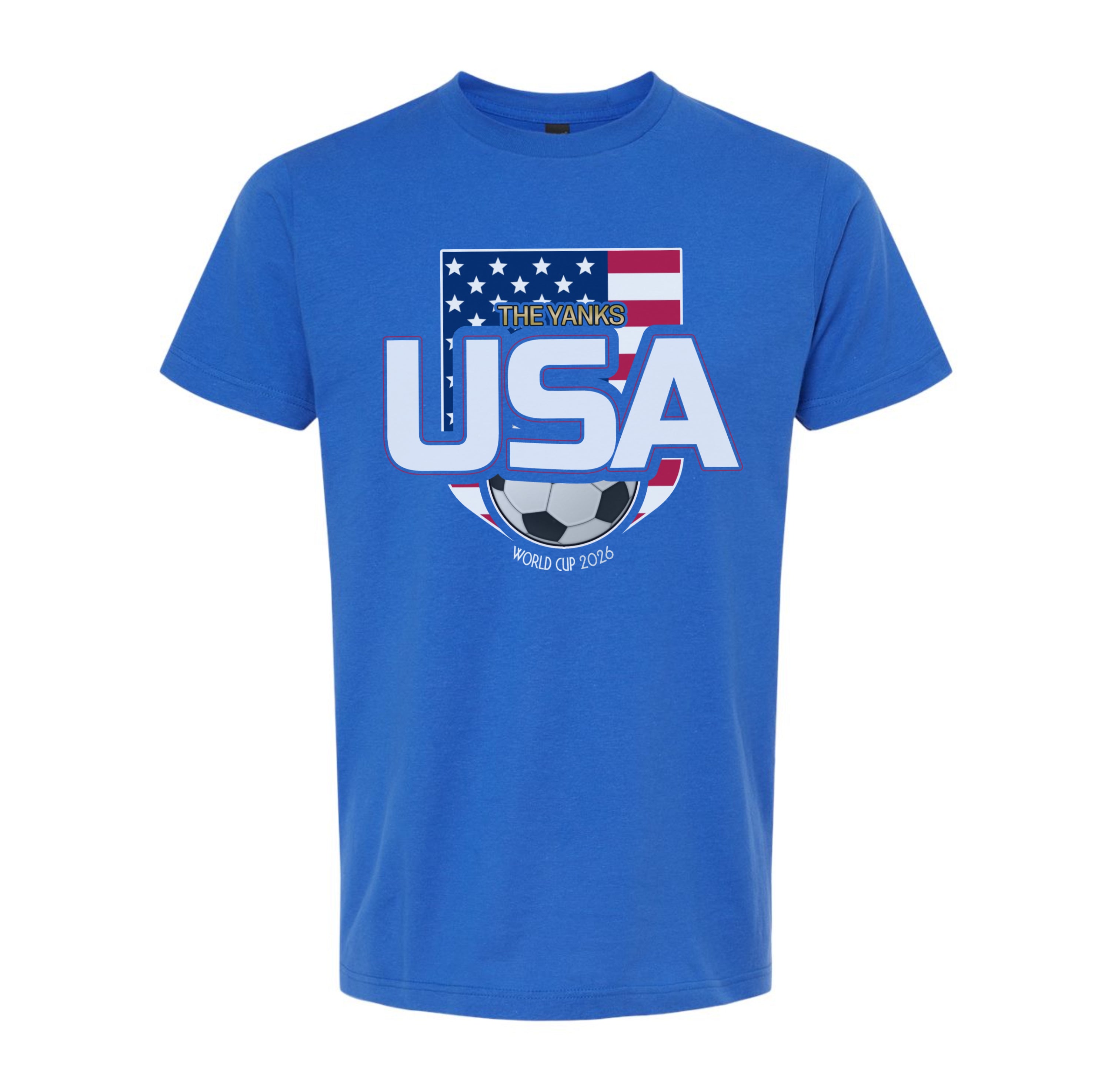 USA 2026 World Cup Fan T-Shirt – The Yanks Soccer Tee