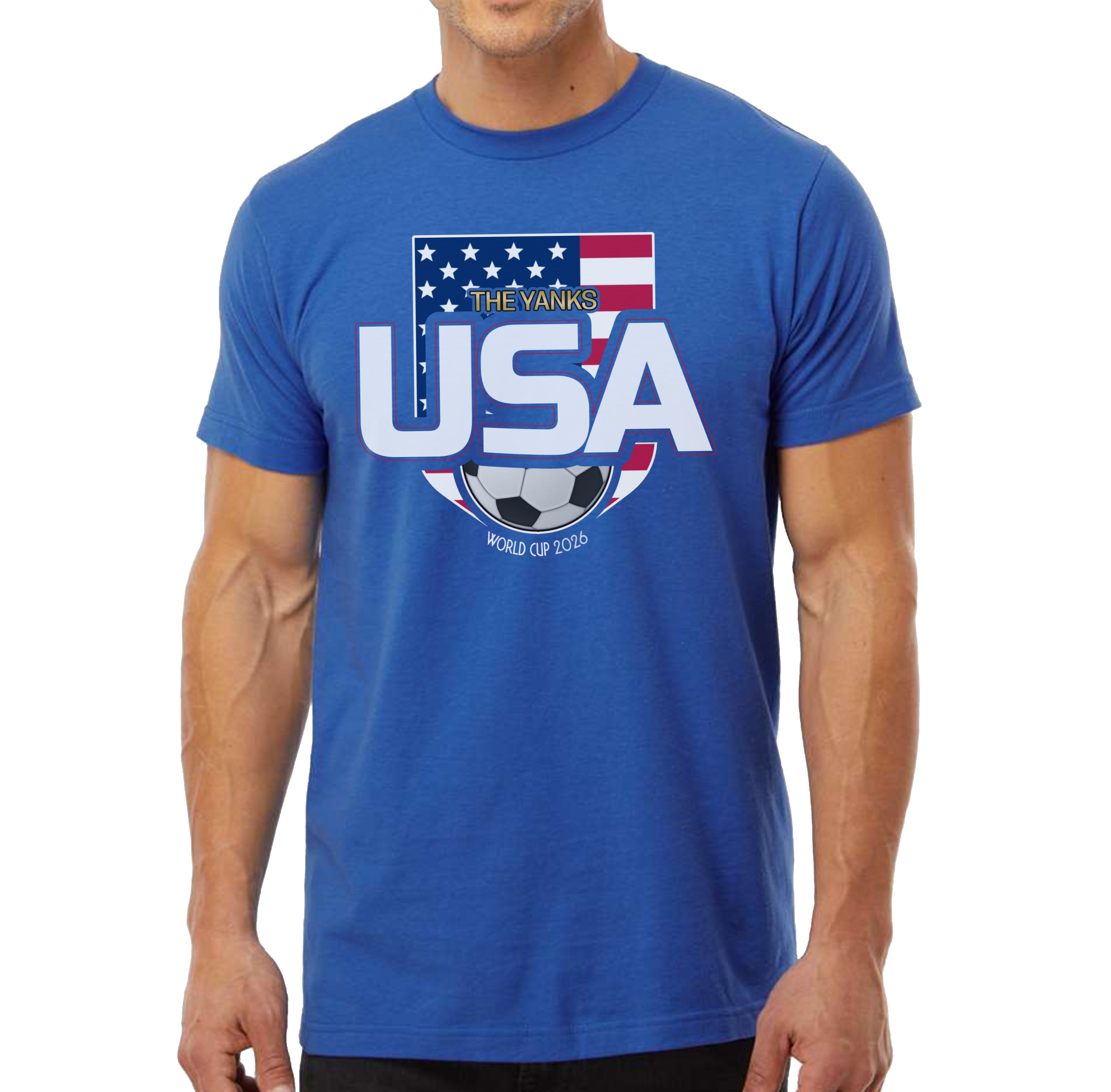 USA 2026 World Cup Fan T-Shirt – The Yanks Soccer Tee