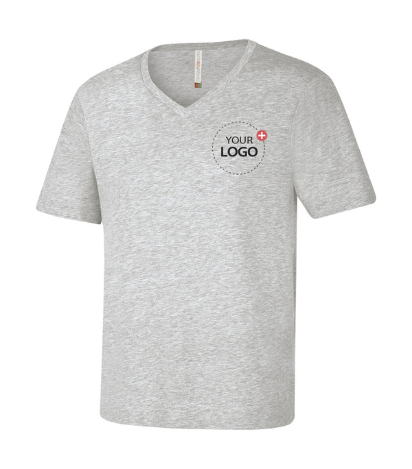 ATC™ EUROSPUN® RING SPUN V-NECK TEE