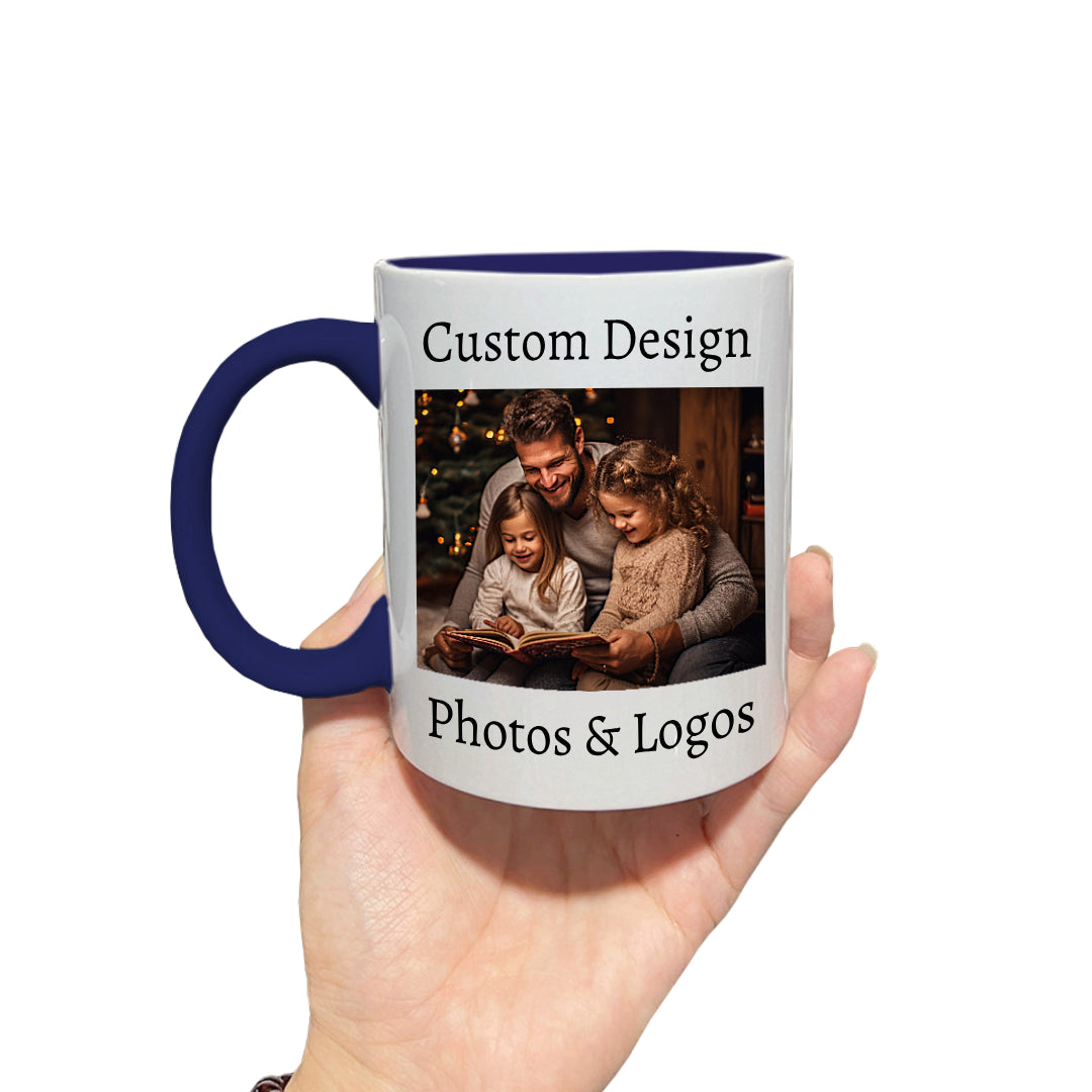 Personalized Photo Coffee Mug – Custom Picture & Text 11oz