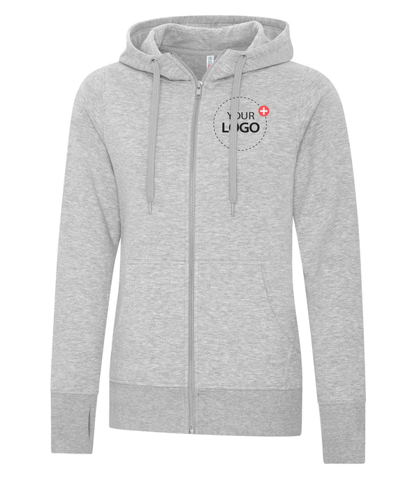 ATC™ ESACTIVE® CORE FULL ZIP HOODED LADIES’ SWEATSHIRT. L2018