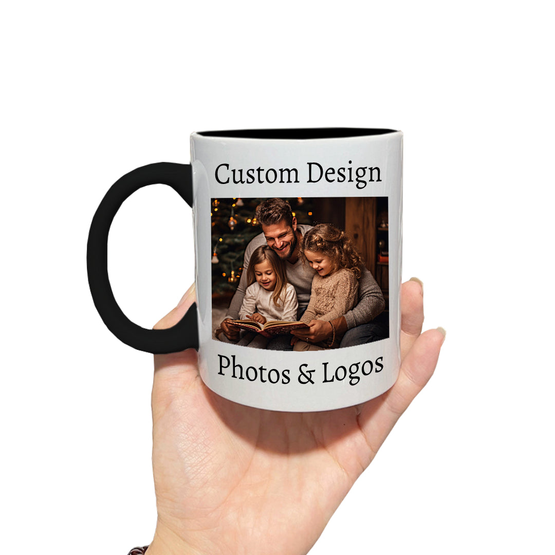 Personalized Photo Coffee Mug – Custom Picture & Text 11oz