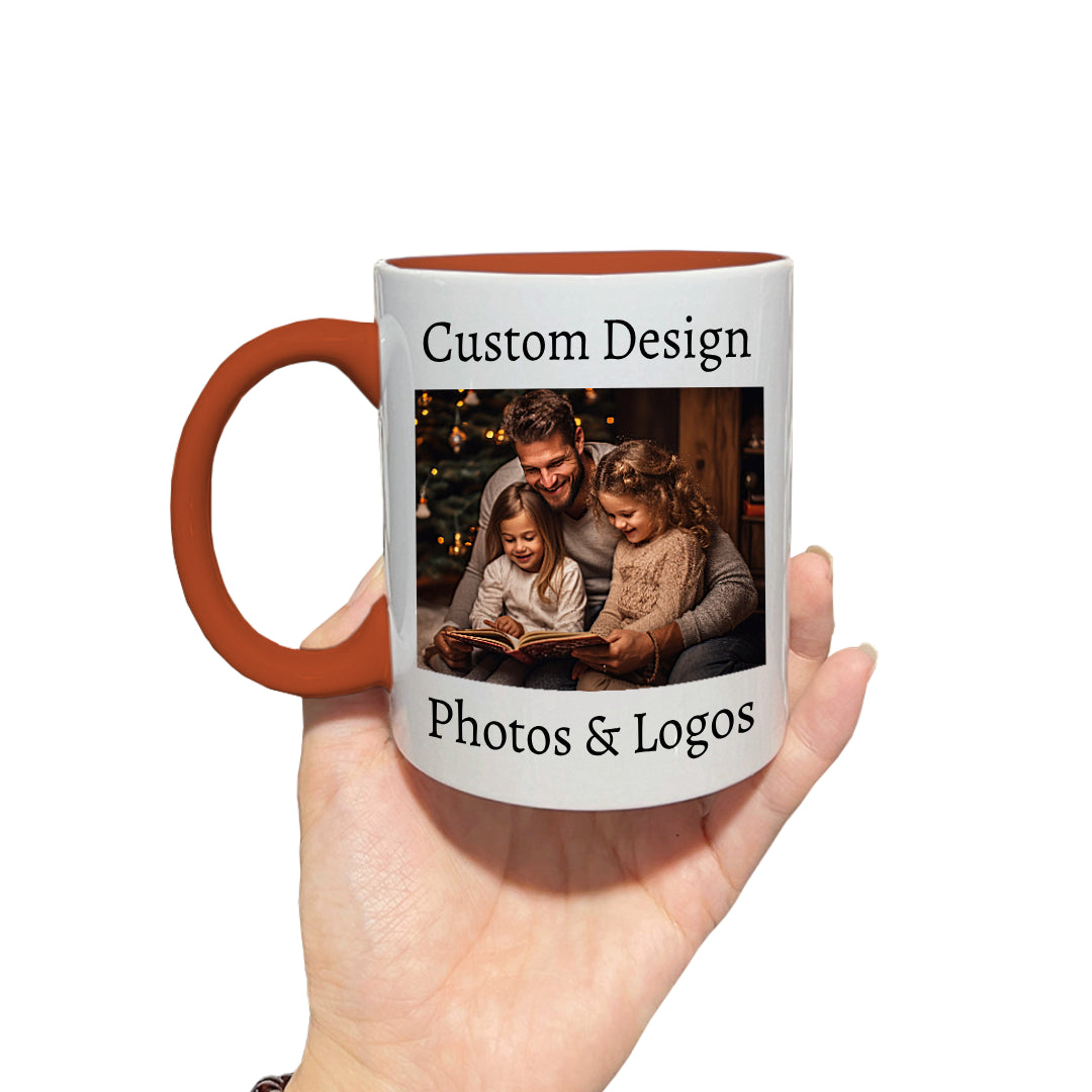 Personalized Photo Coffee Mug – Custom Picture & Text 11oz