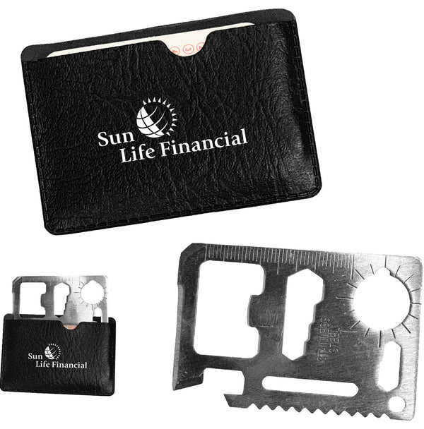 MULTI-FUNCTION SURVIVAL TOOL CARD - promopig