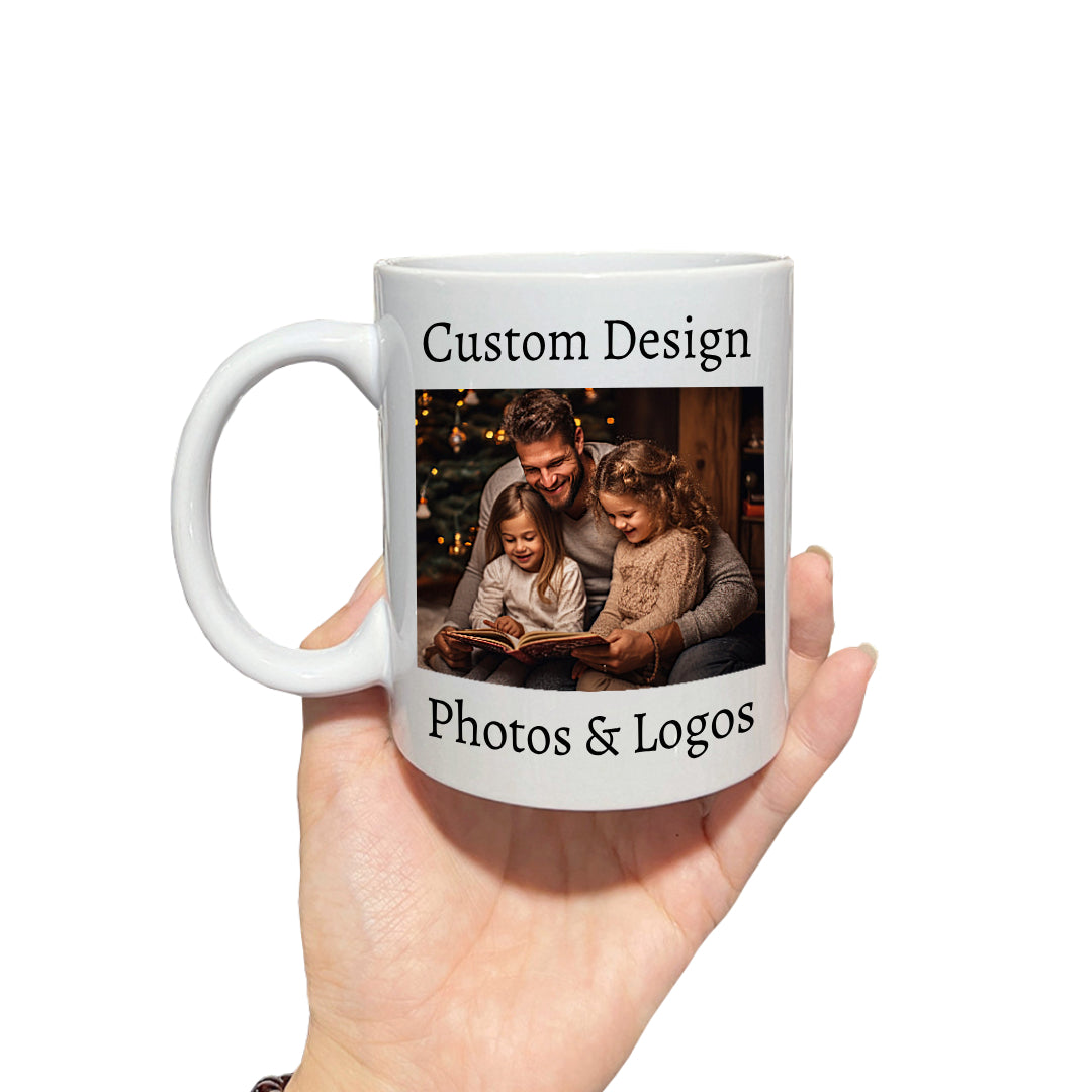 Personalized Photo Coffee Mug – Custom Picture & Text 11oz