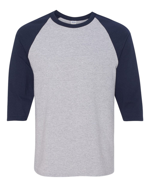 Gildan Heavy Cotton Adult 3/4 Raglan T-Shirt