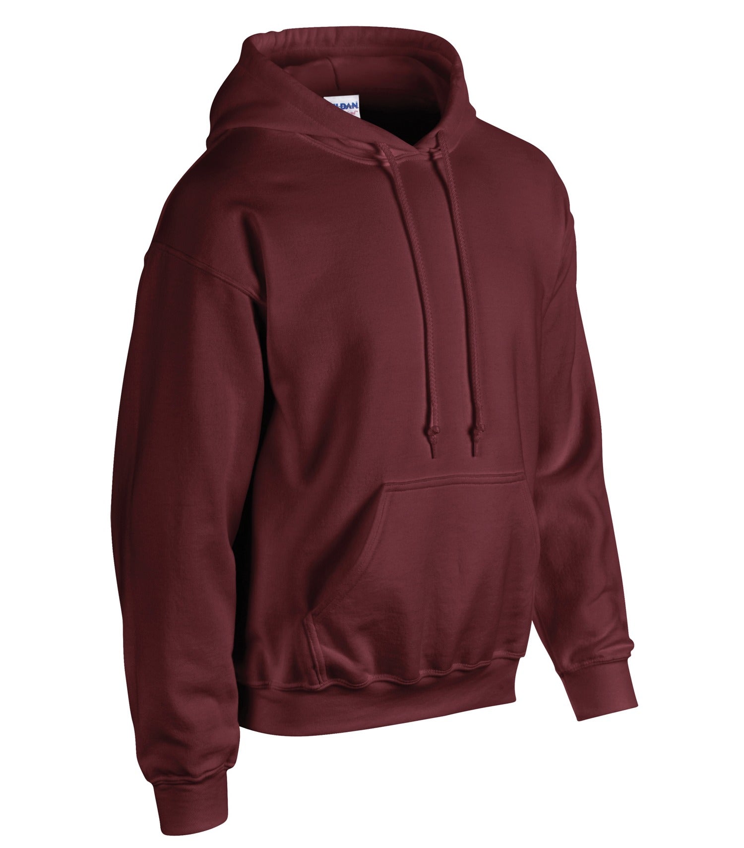 Gildan Men's Heavyweight Blend Hooded Sweatshirt - 50/50 Cotton Polyester, Double-Lined Hood, Pouch Pocket