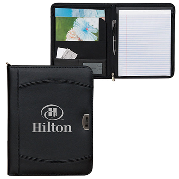 ZIPPERED NOTEBOOK PORTFOLIO - promopig