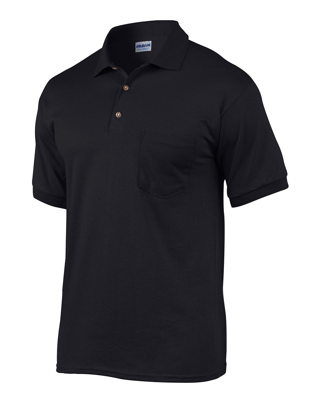 Gildan Ultra Blend 50/50 Pocketed Jersey Sport Shirt
