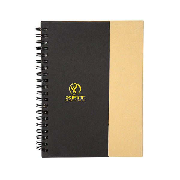POLAR STAR SPIRAL JOURNAL WITH 175 STICKY NOTES - promopig