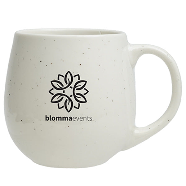 KOOTENAY SPECKLED 520 ML. (17.6 FL. OZ.) NEW BONE CHINA MUG