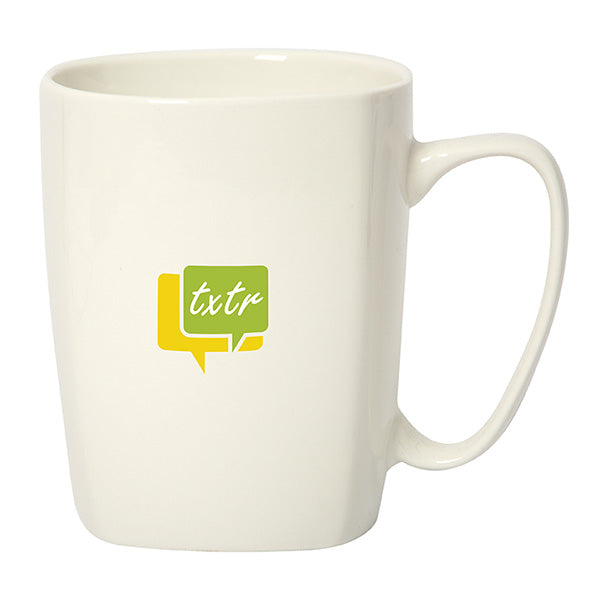 BIANCA 400 ML. (13.5 FL. OZ.) SQUARE MUG