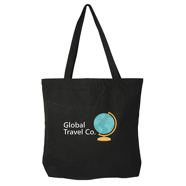 VALKAZ COTTON TOTE WITH ZIPPER - promopig