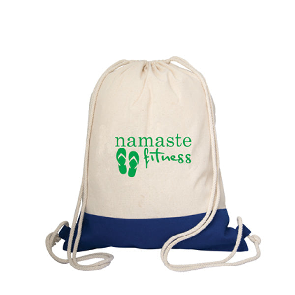 WESTPORT COTTON DRAWSTRING CINCH - promopig