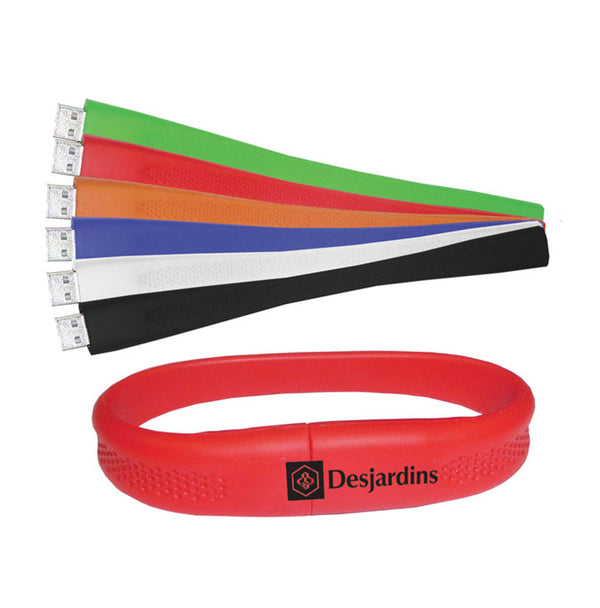WRISTBAND USB FLASH DRIVE - promopig
