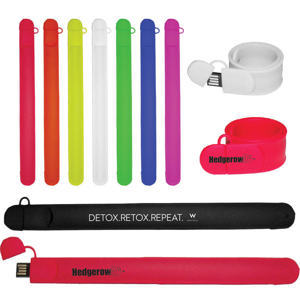 WRISTBAND BRACELET USB FLASH DRIVE - promopig