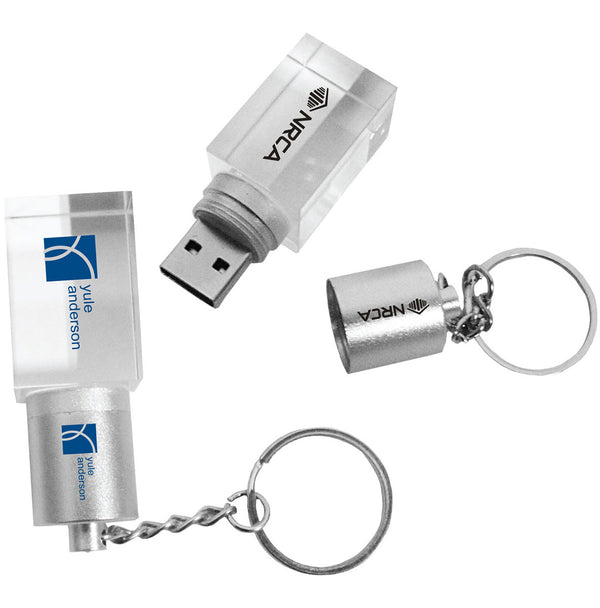 KEY HOLDER CRYSTAL USB FLASH DRIVE