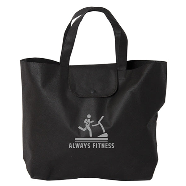 GO-TIME GATHERER FOLDING NON WOVEN TOTE BAG