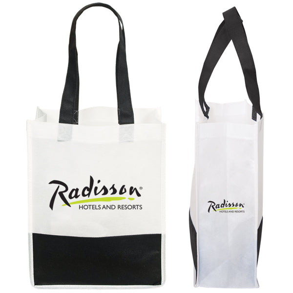 NON WOVEN ‘MINI STRIPE’ TOTE - promopig
