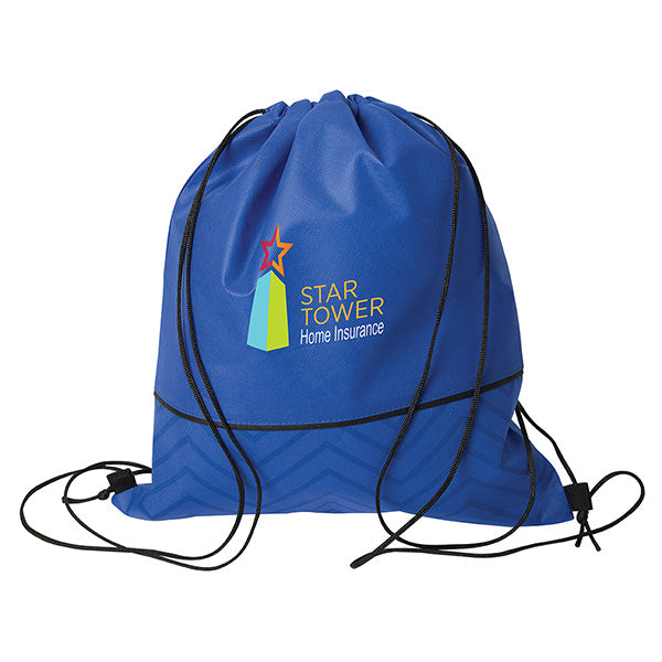 TONAL NON WOVEN DRAWSTRING BAG - promopig