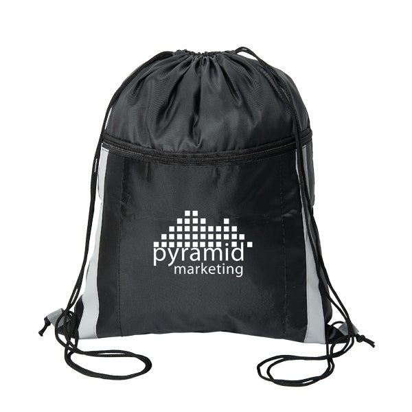 CINCH DAZZLER REFLECTIVE DRAWSTRING BAG