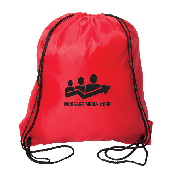 MAHALO LARGE DRAWSTRING BACKPACK - promopig