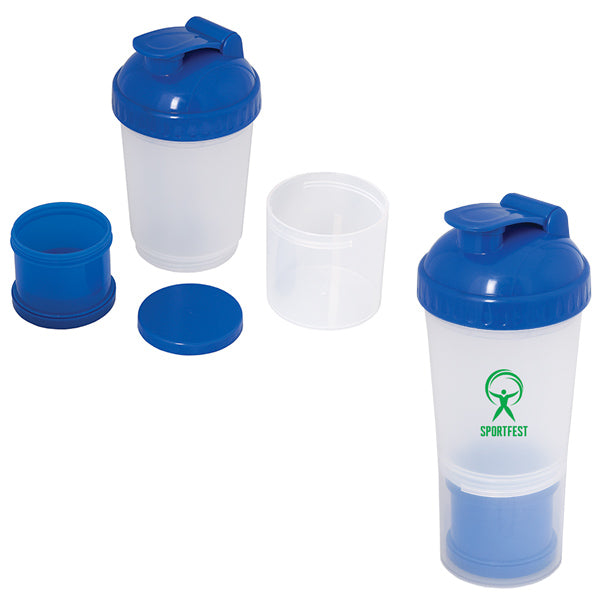 FITNESS FANATIC 600 ML. (20 FL. OZ.) SHAKER BOTTLE