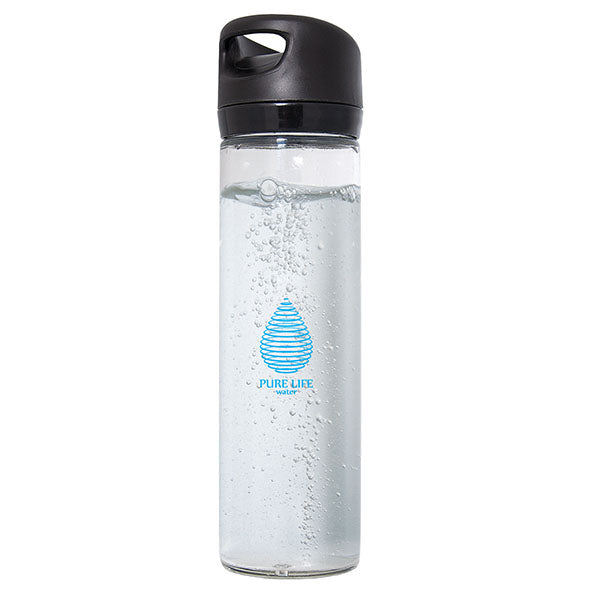 500 ML. (17 FL. OZ.) SINGLE WALL GLASS WATER BOTTLE