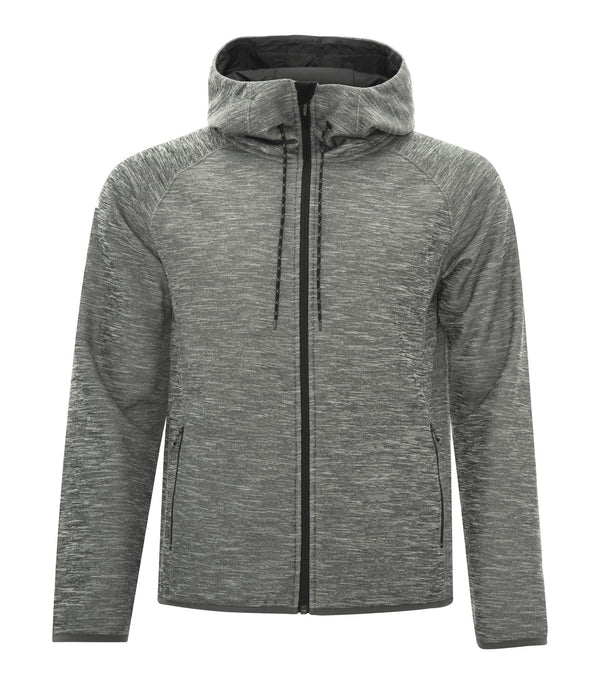 DRYFRAME® DRY TECH WATER RESISTANT FLEECE FULL ZIP HOODED JACKET. DF7655
