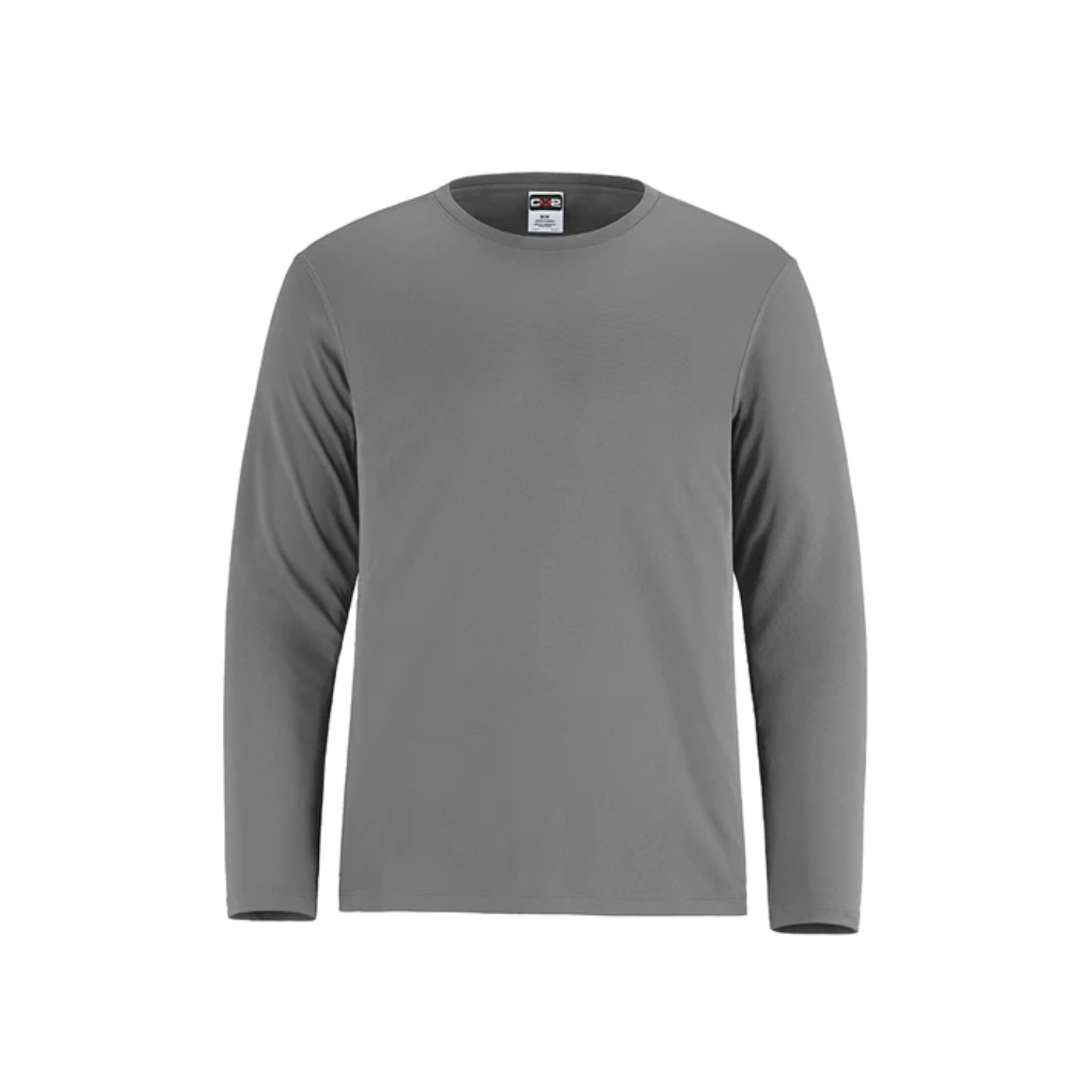 S05937 - Shore - Men's Long Sleeve Crew Neck Polyester T-Shirt - promopig