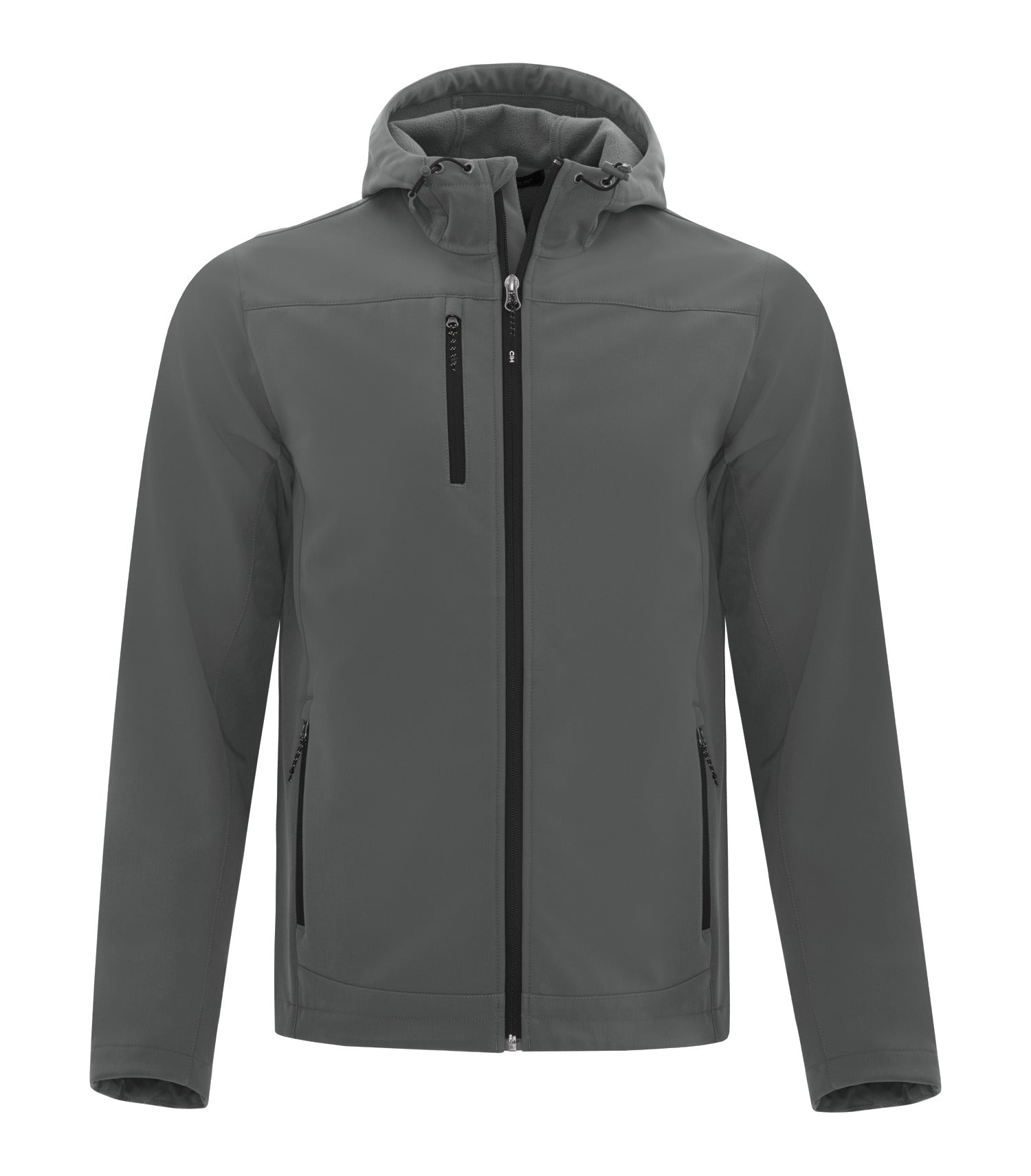 COAL HARBOUR® EVERYDAY HOODED WATER REPELLENT STRETCH SOFT SHELL JACKET. J7605