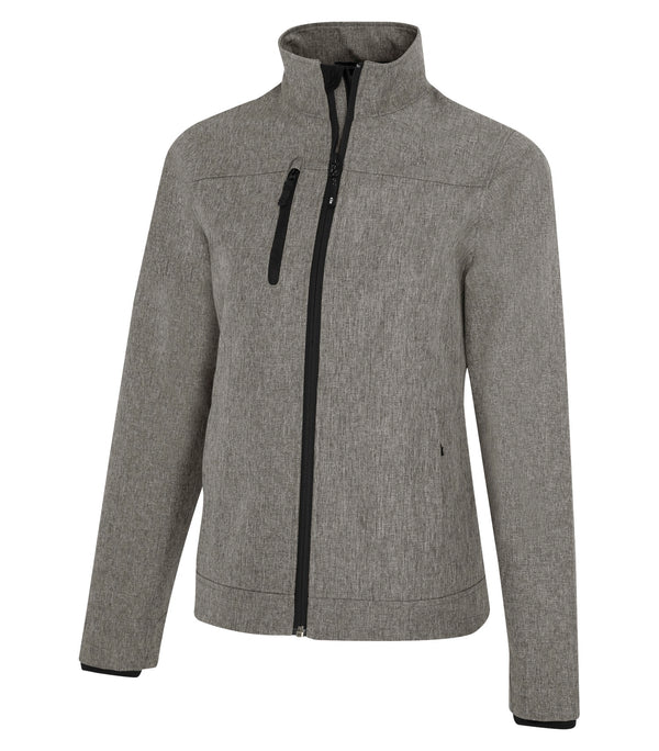 COAL HARBOUR® PREMIER WATER REPELLENT SOFT SHELL LADIES' JACKET. L0760